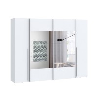 Armario Magnum 270cm blanco con lunas