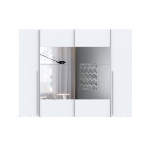 Armario Magnum 270cm blanco con lunas