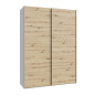 ARMARIO PRIME 150X210X61CM. ROBLE ARTISAN