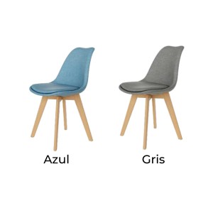 Juego de 4 sillas Amsterdam