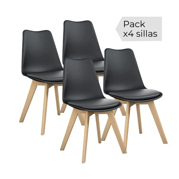 Juego de 4 sillas Berlín Juego de 4 sillas Berlín
