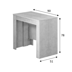 Consola extensible Funzionale Cemento