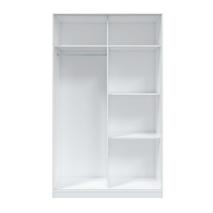 Armario 2P Noon plus cemento - blanco