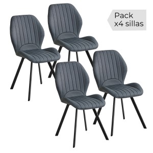 Pack de 4 sillas Delaware 2