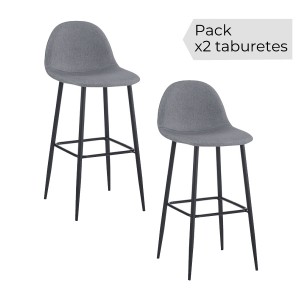 Pack de 2 taburetes James