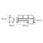 Chaiselongue Luxor 1 relax manual