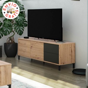 Bajo tv Urban Plus roble-gris