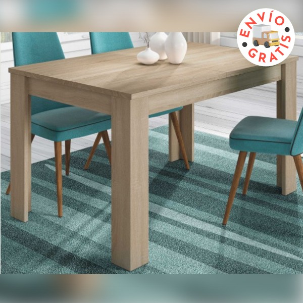 Mesa de comedor modelo Práctico. Disponible en varios colores