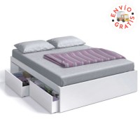 Cama bed para cama de 150x190cm con 4 cajones.
