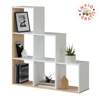 Estantería Mulk roble - blanco