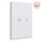 Armario multiusos 3P Use blanco