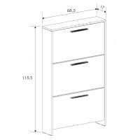 Zapatero patas 3 puertas aura