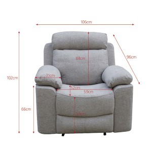 Sillón 1 plaza relax manual Olimpo