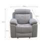 Sillón 1 plaza relax manual Olimpo