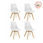 PACK DE 4 SILLAS NORDIC