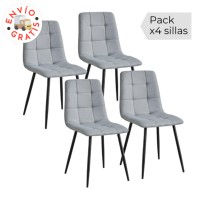 Juego de 4 sillas Portland