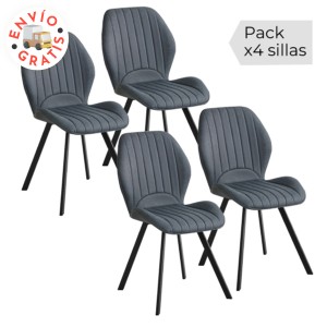 Pack de 4 sillas Delaware 2