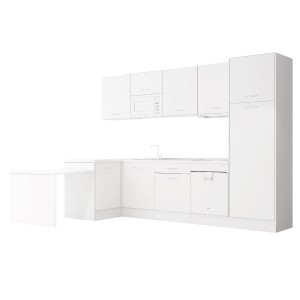 Cocina Península Antracita | Cocina 280 cm Moderna