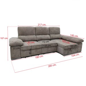 Chaiselongue cama Nadia