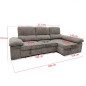 Chaiselongue cama Nadia