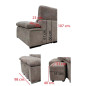 Chaiselongue cama Nadia