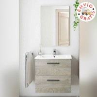 Conjunto baño modelo Noa compuesto por mueble y espejo