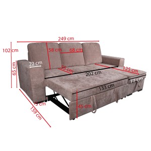 Chaiselongue cama Nepal