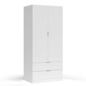 Armario Low 2P 2C Blanco
