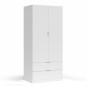 Armario Low 2P 2C Blanco