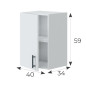 Cocina Kira 160cm