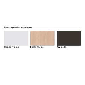 Cocina Península Antracita | Cocina 280 cm Moderna