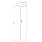 Mueble multiusos 1 puerta Elba