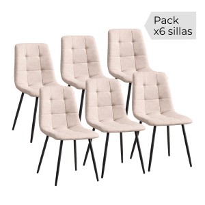 Juego de 6 sillas Fender