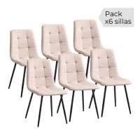 Juego de 6 sillas Fender