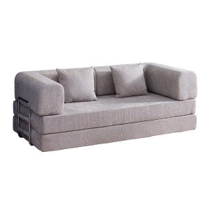 Sofá 3 plazas Oslo gris - formato al vacío