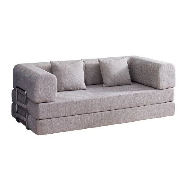 Sofá 3 plazas Oslo gris - formato al vacío Sofá 3 plazas Oslo gris - formato al vacío