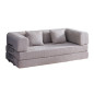 Sofá 3 plazas Oslo gris - formato al vacío
