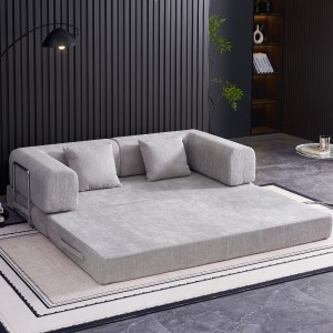 Sofá 3 plazas Oslo gris - formato al vacío