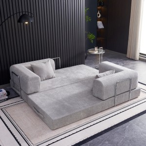 Sofá 3 plazas Oslo gris - formato al vacío