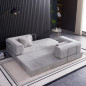 Sofá 3 plazas Oslo gris - formato al vacío