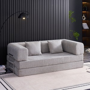 Sofá 3 plazas Oslo gris - formato al vacío