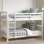 Litera Camila blanca 90x190 convertible en 2 camas | Muebles1Click