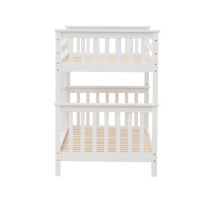Litera Camila blanca 90x190 convertible en 2 camas | Muebles1Click