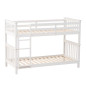 Litera Camila blanca 90x190 convertible en 2 camas | Muebles1Click