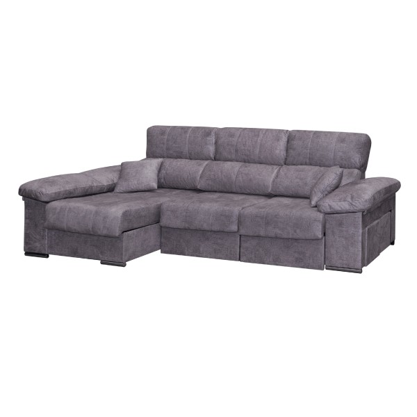 Chaiselongue Roma 282cm. Cemento Chaiselongue Roma 282cm. Cemento
