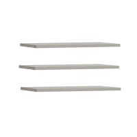Set de 3 estantes Armario prime 150