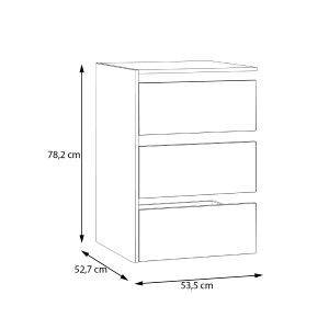 Cajonera adicional interior armario Prime 150