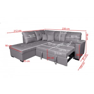 Chaiselongue cama Isis
