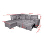 Chaiselongue cama Isis