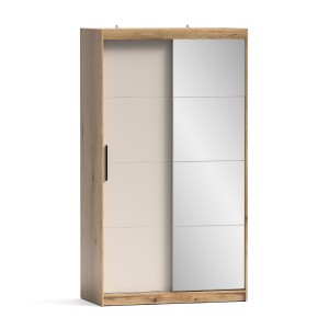 Armario 2p corredera  con espejo Inova 120cm